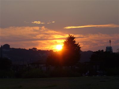 夕日の写真